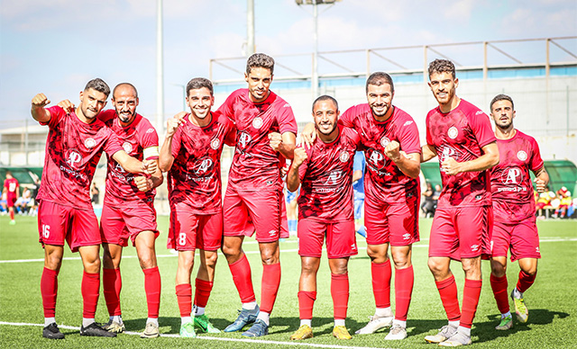 הוכיחו אופי וחזרו לניצחון מוחץ. שחקניו של עוואדי (וואסים מוואסי)